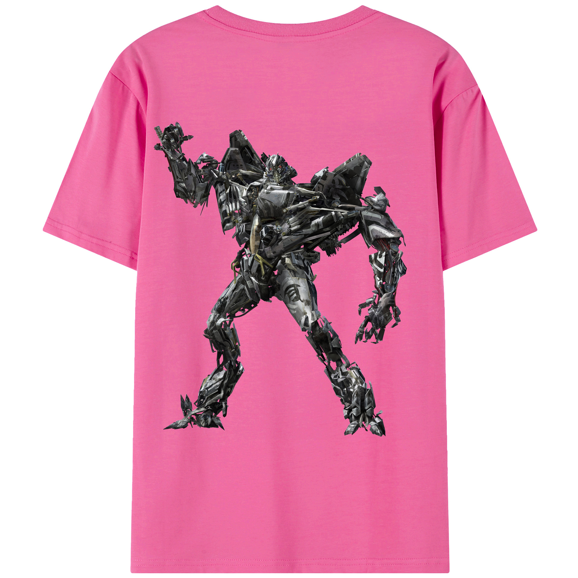 （画像用） Transformers トランスフォーマー レディース半袖Tシャツ(バックプリント)